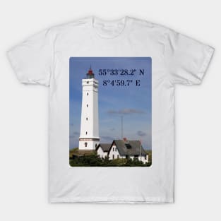 Blavandshuk Fyr coordinates T-Shirt